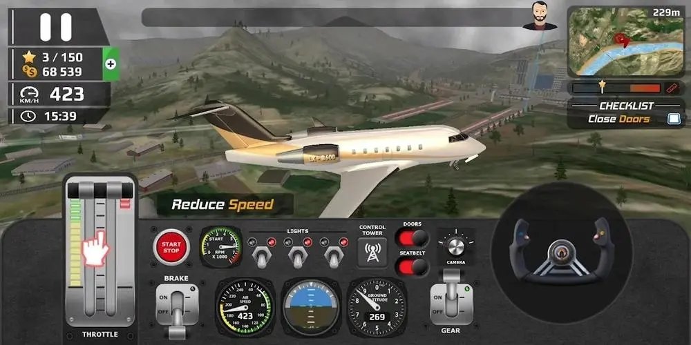模拟驾驶飞机游戏