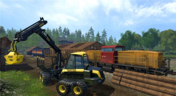 模拟农场15挖掘机MOD3