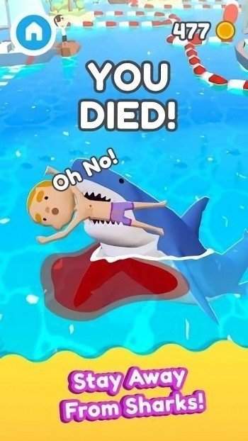 鲨鱼逃生3D手游